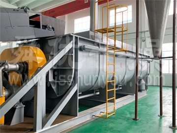 氟化钙污泥干燥机KJG-220平方